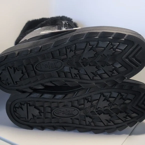 Pajar metallic pewter women's size 10 winter boots - Picture 6 of 6